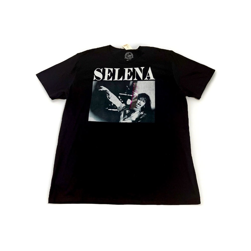 SOLD Selena T-Shirt Black Official Selena Merchandise Size XXL NEW
